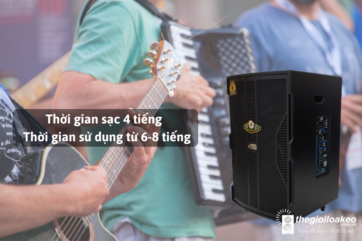 LOA KÉO KARAOKE DI ĐỘNG BEST 6900 PLUS - Điện Máy Plus