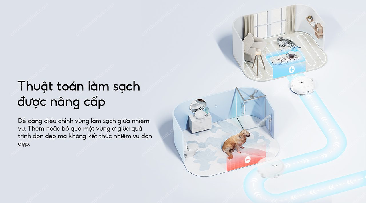 Robot hút bụi Roborock Q Revo MaxV - Điện Máy Plus