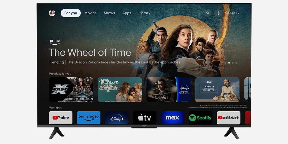 Tivi Xiaomi A 55 Inch 2025 4K Bản Quốc Tế - Điện Máy Plus