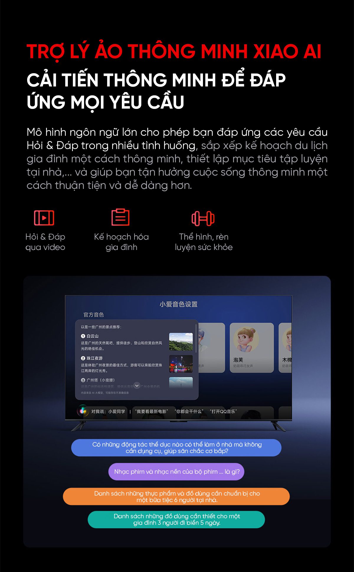 Tivi Xiaomi Redmi Max 85 Inch Nội Địa 2025 Ram3GB/64GB - Điện Máy Plus