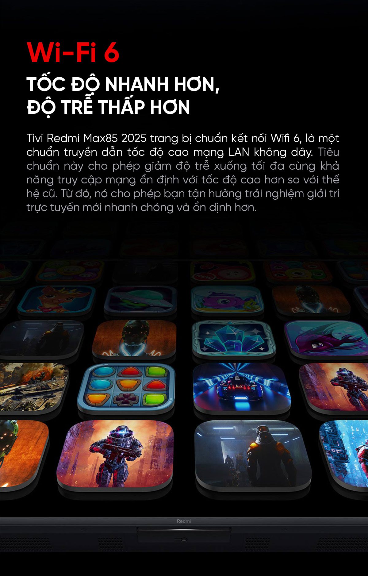 Tivi Xiaomi Redmi Max 85 Inch Nội Địa 2025 Ram3GB/64GB - Điện Máy Plus