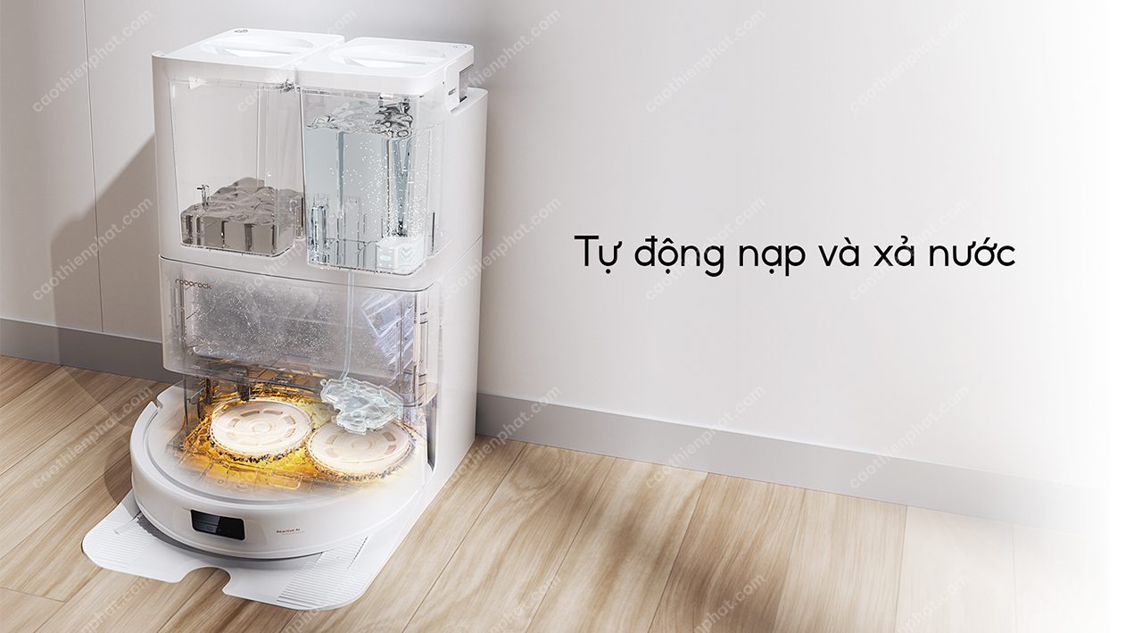 Robot hút bụi Roborock Q Revo MaxV - Điện Máy Plus