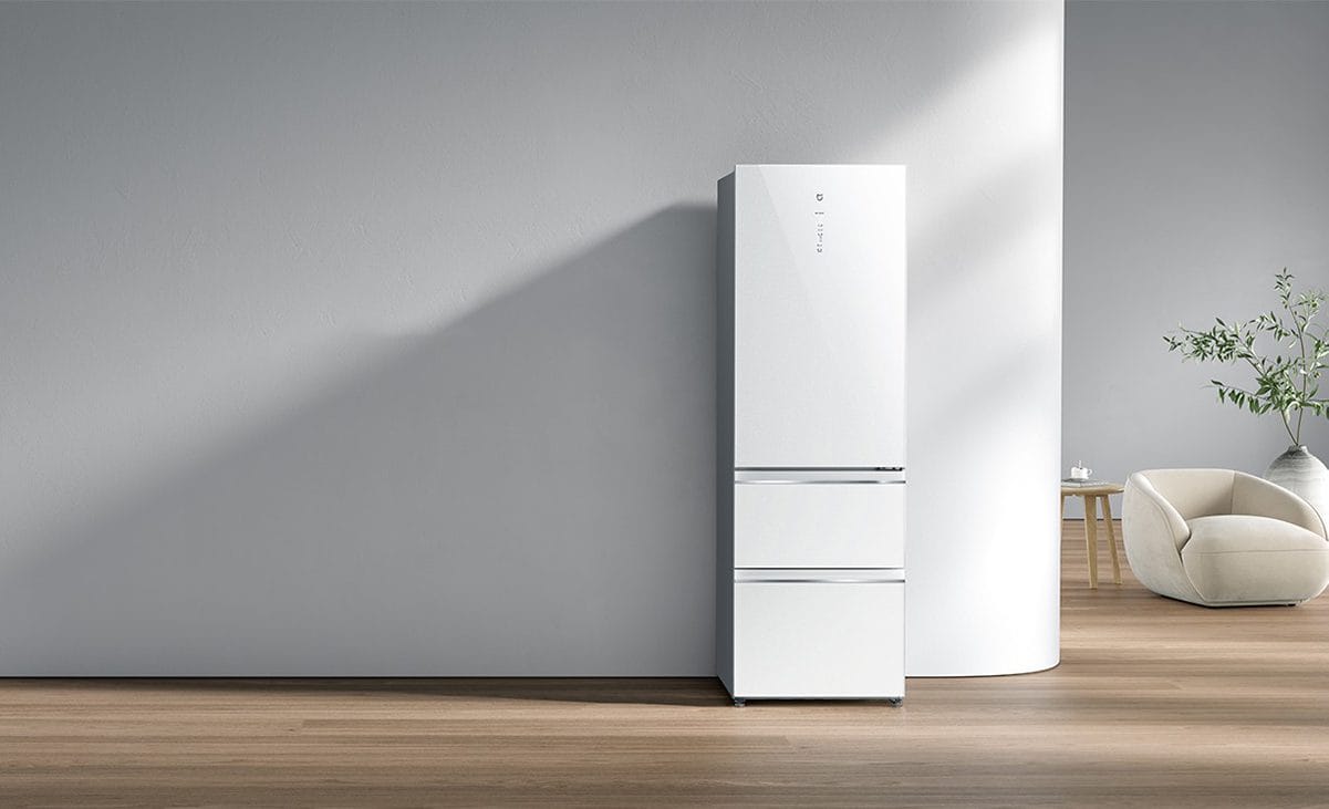 Tủ lạnh Xiaomi Mijia 400L, Mặt Đá Pha Lê Trắng - Điện Máy Plus
