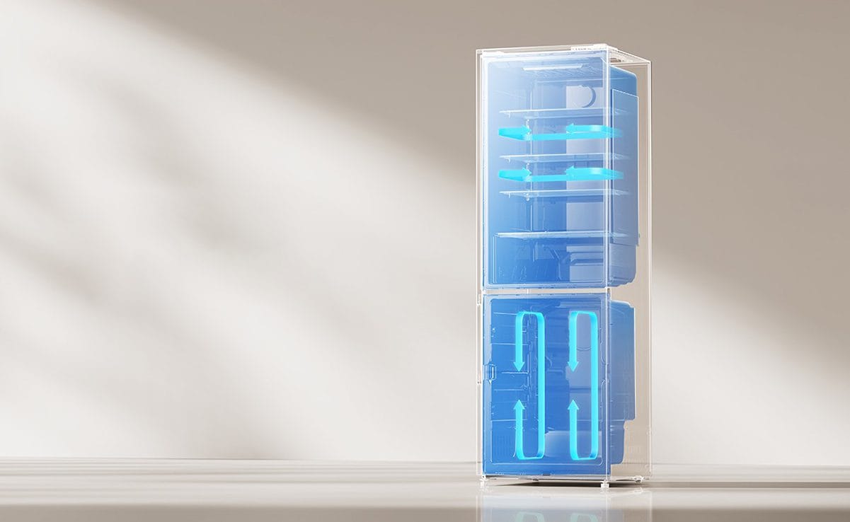 Tủ lạnh Xiaomi Mijia 400L, Mặt Đá Pha Lê Trắng - Điện Máy Plus