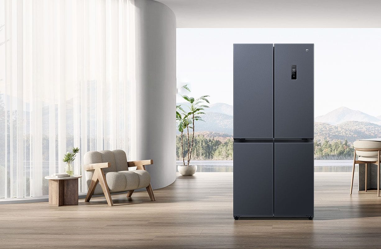 Tủ lạnh Xiaomi Mijia 520L, 4 cánh, ion khử khuẩn, cấp đông nhanh - Điện Máy Plus