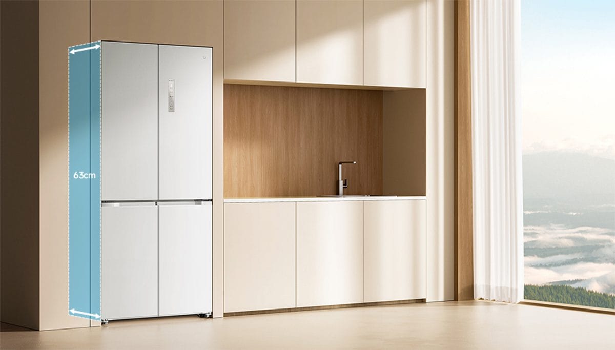 Tủ lạnh Xiaomi Mijia 521L, 4 cửa, làm lạnh nhanh, tiết kiệm điện chính hãng Tủ lạnh Xiaomi Mijia 521L, 4 cửa, làm lạnh nhanh, tiết kiệm điện - Điện Máy Plus