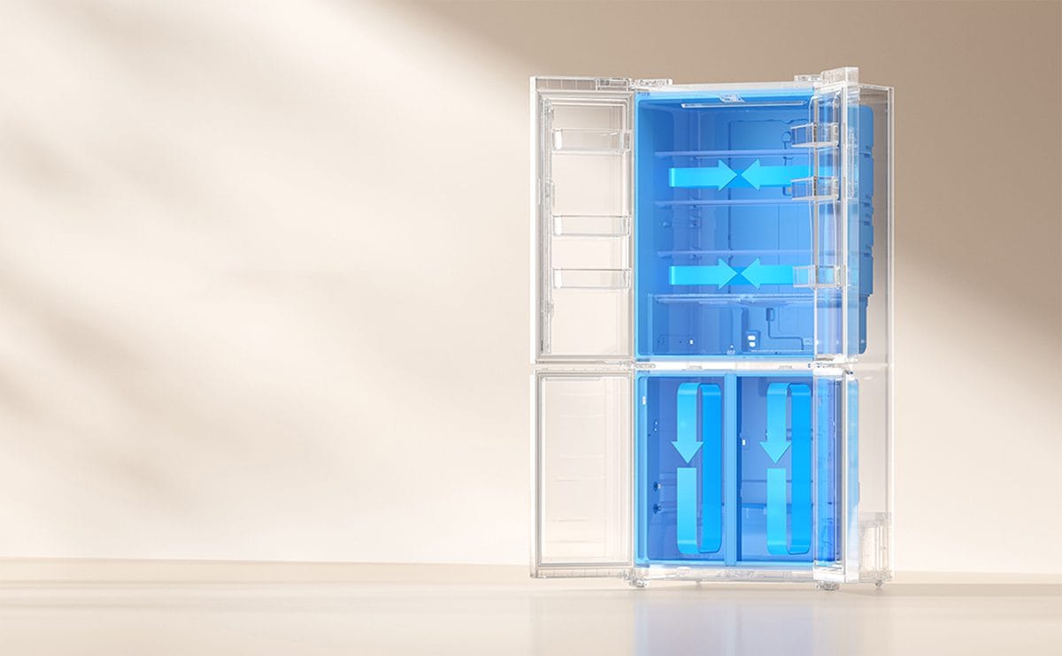 Tủ lạnh Xiaomi Mijia 521L, 4 cửa, làm lạnh nhanh, tiết kiệm điện chính hãng Tủ lạnh Xiaomi Mijia 521L, 4 cửa, làm lạnh nhanh, tiết kiệm điện - Điện Máy Plus