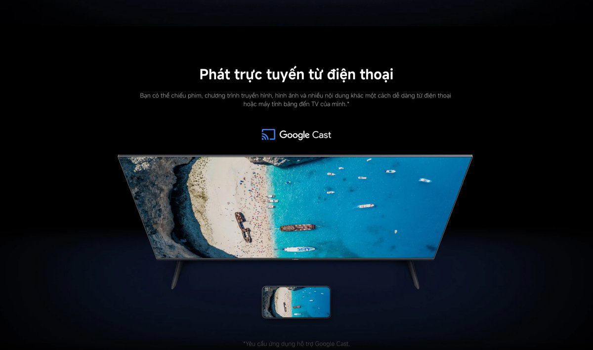 Tivi Xiaomi A 43 Inch – 2026 Bản Quốc Tế – 4K/60Hz – 2GB/8GB - Điện Máy Plus