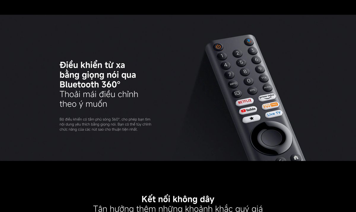 Tivi Xiaomi A 43 Inch – 2026 Bản Quốc Tế – 4K/60Hz – 2GB/8GB - Điện Máy Plus