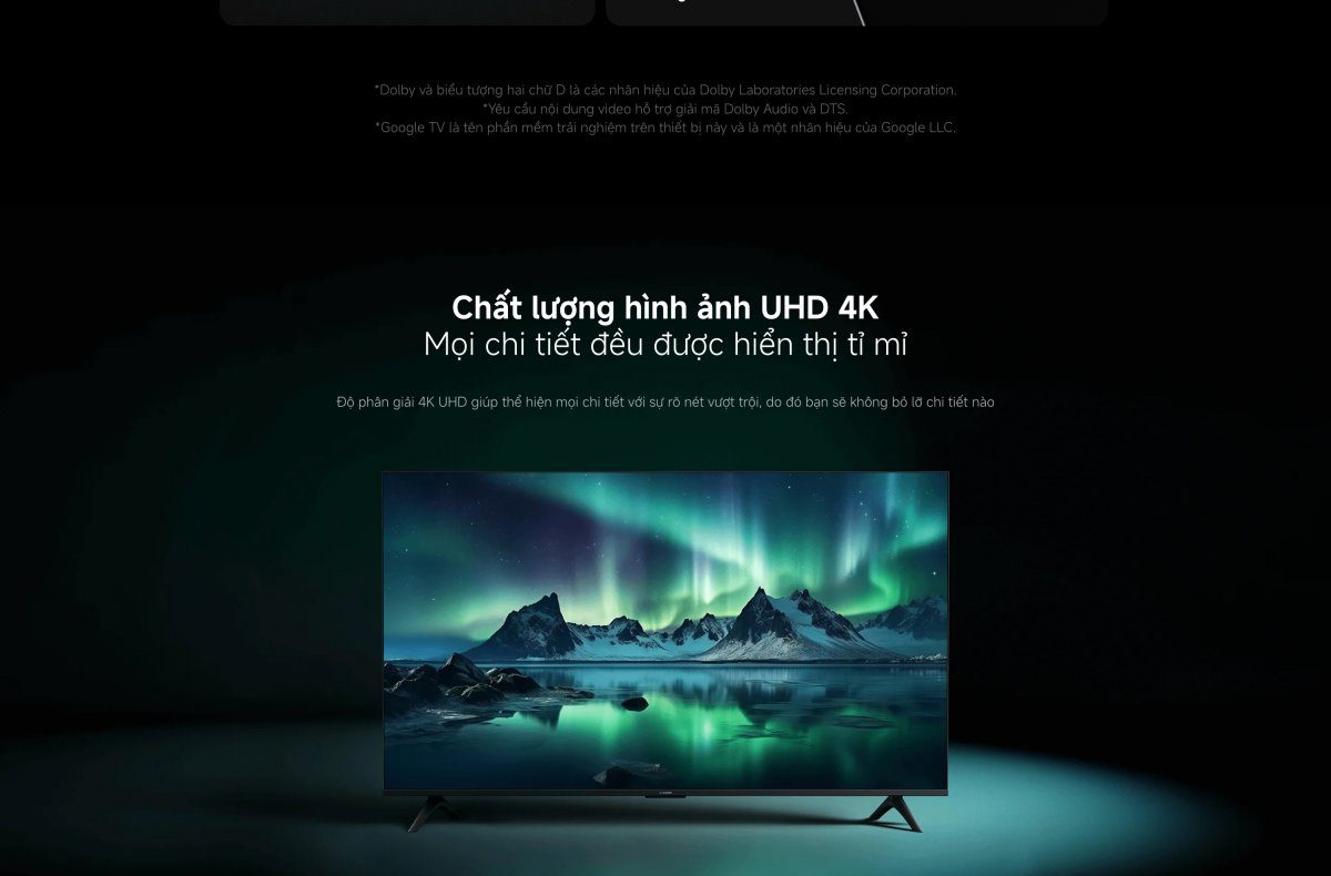 Tivi Xiaomi A 43 Inch – 2026 Bản Quốc Tế – 4K/60Hz – 2GB/8GB - Điện Máy Plus
