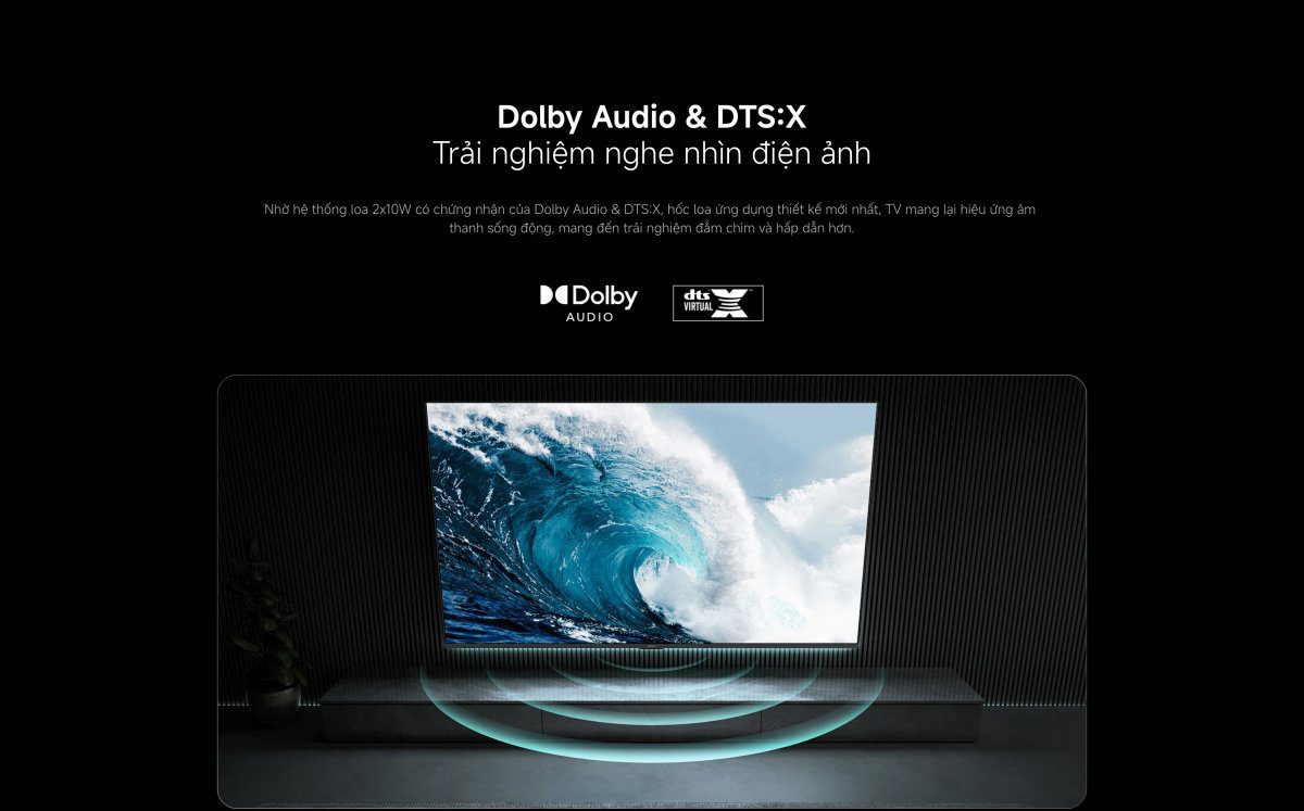 Tivi Xiaomi A 43 Inch – 2026 Bản Quốc Tế – 4K/60Hz – 2GB/8GB - Điện Máy Plus