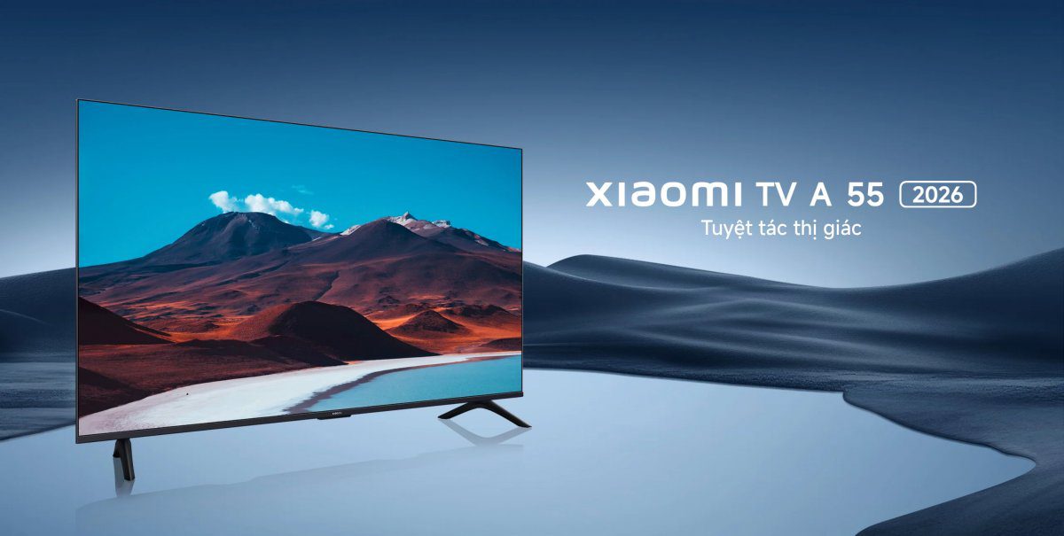 Tivi Xiaomi A 55 Inch – 2026 Bản Quốc Tế – 4K/60Hz – 2GB/8GB - Điện Máy Plus