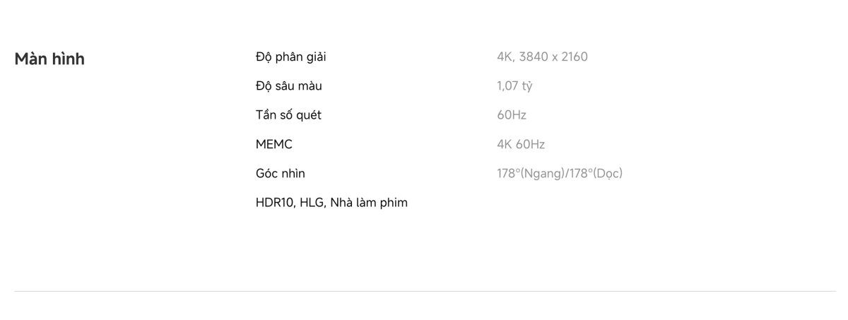 Tivi Xiaomi A 65 Inch – 2026 Bản Quốc Tế – 4K/60Hz – 2GB/8GB - Điện Máy Plus