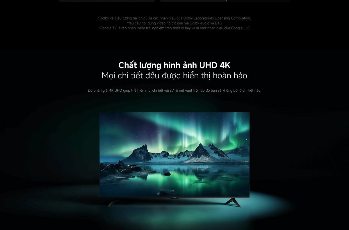 Tivi Xiaomi A 65 Inch – 2026 Bản Quốc Tế – 4K/60Hz – 2GB/8GB - Điện Máy Plus
