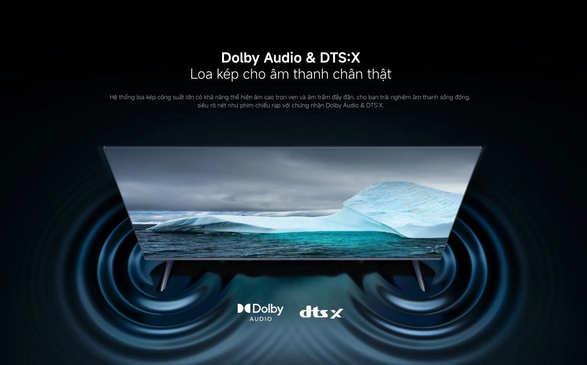 Tivi Xiaomi A Pro 43 Inch – 2026 Bản Quốc Tế – QLED 4K/60Hz – 2GB/8GB - Điện Máy Plus