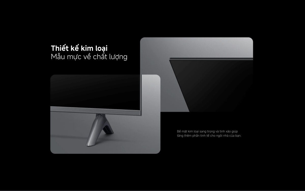 Tivi Xiaomi A Pro 43 Inch – 2026 Bản Quốc Tế – QLED 4K/60Hz – 2GB/8GB - Điện Máy Plus