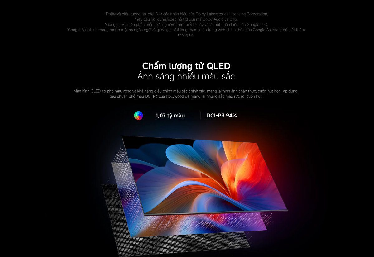 Tivi Xiaomi A Pro 43 Inch – 2026 Bản Quốc Tế – QLED 4K/60Hz – 2GB/8GB - Điện Máy Plus