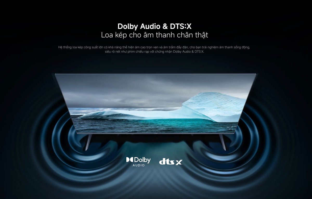 Tivi Xiaomi A Pro 55 Inch – 2026 Bản Quốc Tế – QLED 4K/60Hz – 2GB/8GB - Điện Máy Plus