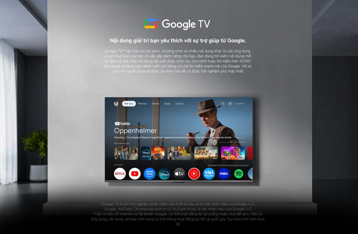 Tivi Xiaomi A Pro 55 Inch – 2026 Bản Quốc Tế – QLED 4K/60Hz – 2GB/8GB - Điện Máy Plus