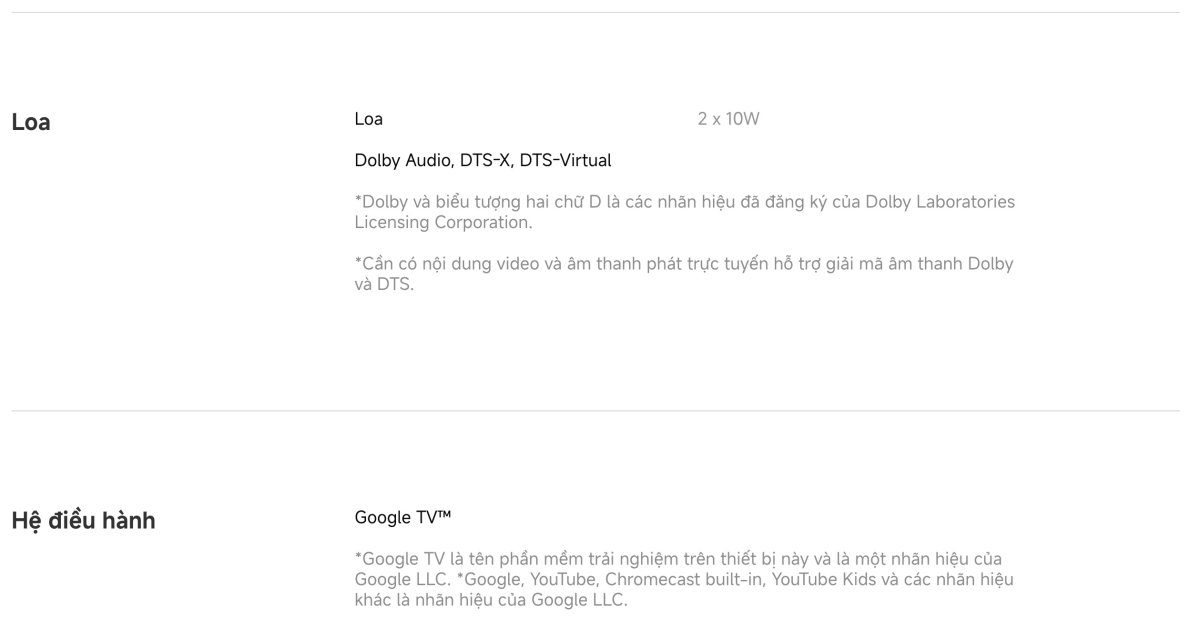 Tivi Xiaomi A Pro 55 Inch – 2026 Bản Quốc Tế – QLED 4K/60Hz – 2GB/8GB - Điện Máy Plus