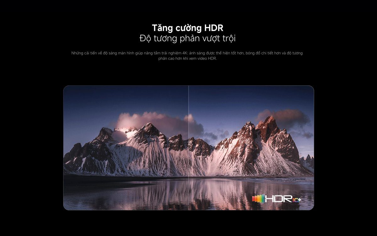 Tivi Xiaomi A Pro 55 Inch – 2026 Bản Quốc Tế – QLED 4K/60Hz – 2GB/8GB - Điện Máy Plus