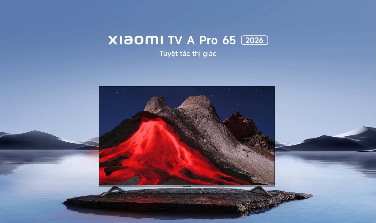 Tivi Xiaomi A Pro 65 Inch – 2026 Bản Quốc Tế – QLED 4K/60Hz – 2GB/8GB - Điện Máy Plus