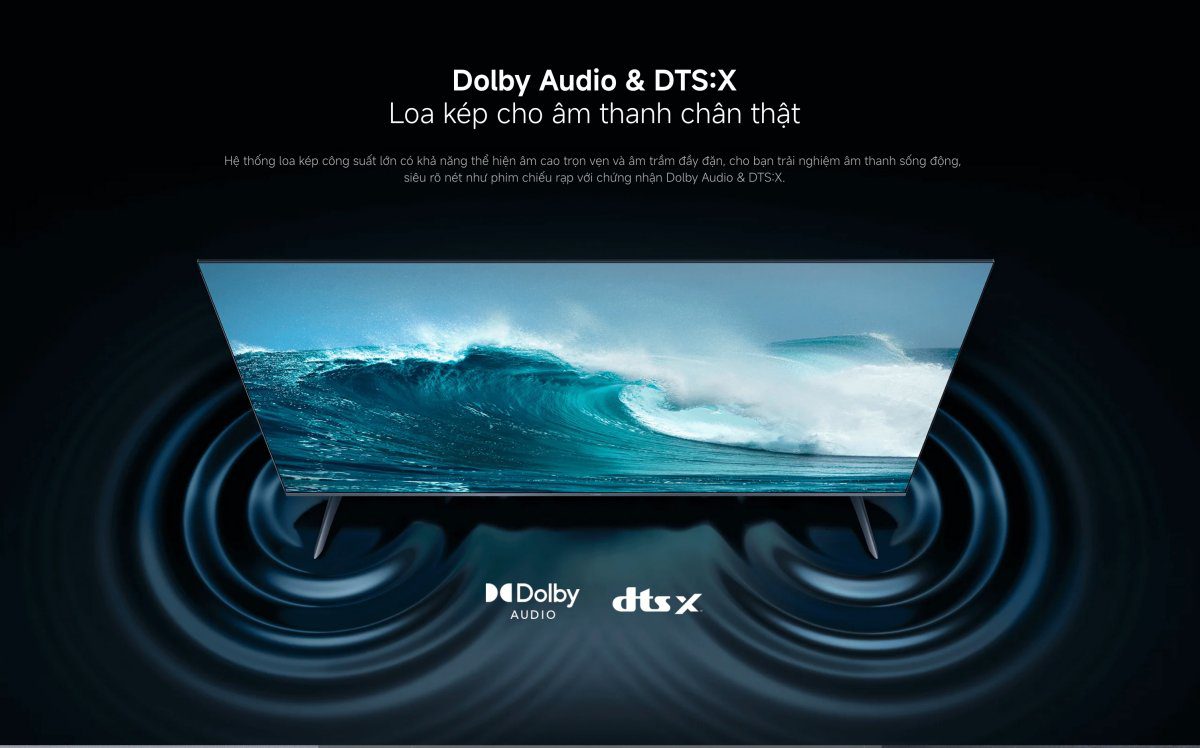 Tivi Xiaomi A Pro 65 Inch – 2026 Bản Quốc Tế – QLED 4K/60Hz – 2GB/8GB - Điện Máy Plus