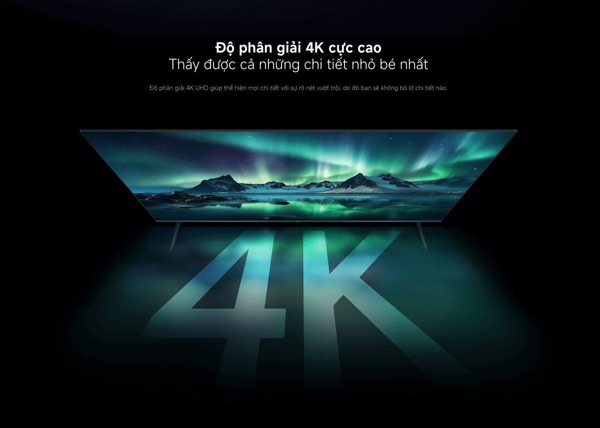 Tivi Xiaomi A Pro 65 Inch – 2026 Bản Quốc Tế – QLED 4K/60Hz – 2GB/8GB - Điện Máy Plus