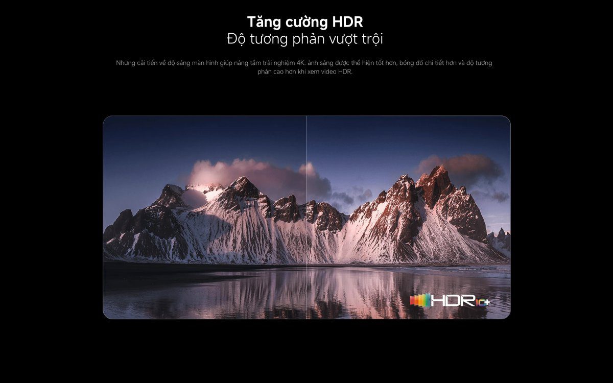 Tivi Xiaomi A Pro 65 Inch – 2026 Bản Quốc Tế – QLED 4K/60Hz – 2GB/8GB - Điện Máy Plus