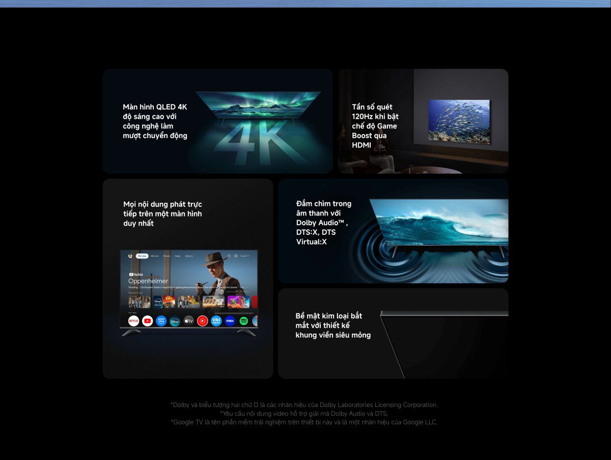 Tivi Xiaomi A Pro 75 Inch – 2026 Bản Quốc Tế – QLED 4K/60Hz – 2GB/8GB - Điện Máy Plus