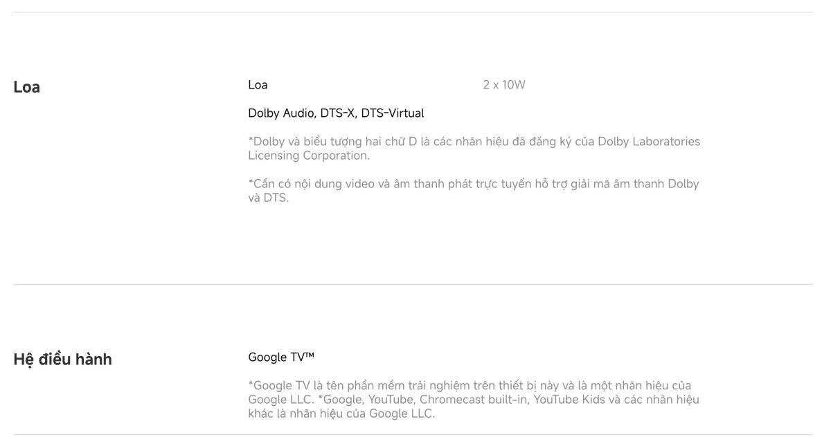 Tivi Xiaomi A Pro 75 Inch – 2026 Bản Quốc Tế – QLED 4K/60Hz – 2GB/8GB - Điện Máy Plus