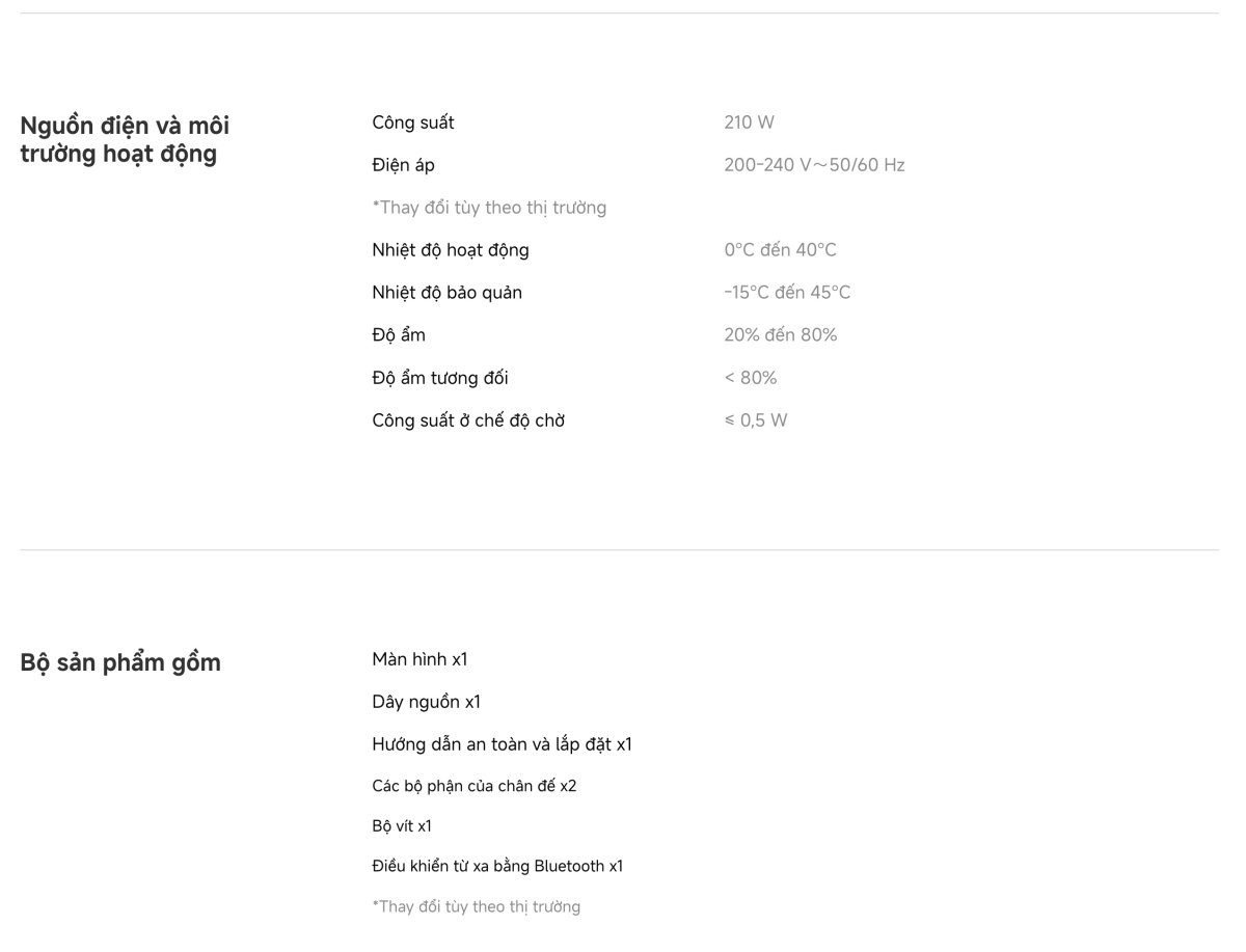 Tivi Xiaomi A Pro 75 Inch – 2026 Bản Quốc Tế – QLED 4K/60Hz – 2GB/8GB - Điện Máy Plus