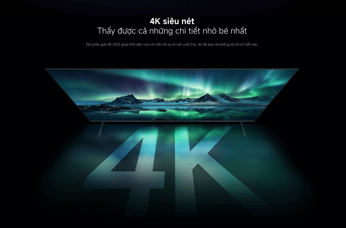 Tivi Xiaomi A Pro 75 Inch – 2026 Bản Quốc Tế – QLED 4K/60Hz – 2GB/8GB - Điện Máy Plus