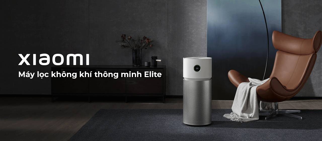 Xiaomi Elite máy lọc không khí diện tích 100 m² - Điện Máy Plus