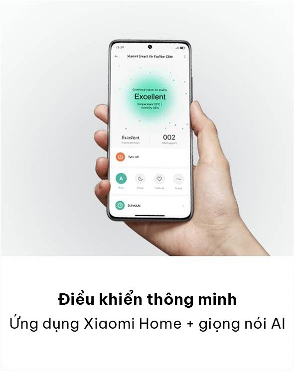 Xiaomi Elite máy lọc không khí diện tích 100 m² - Điện Máy Plus