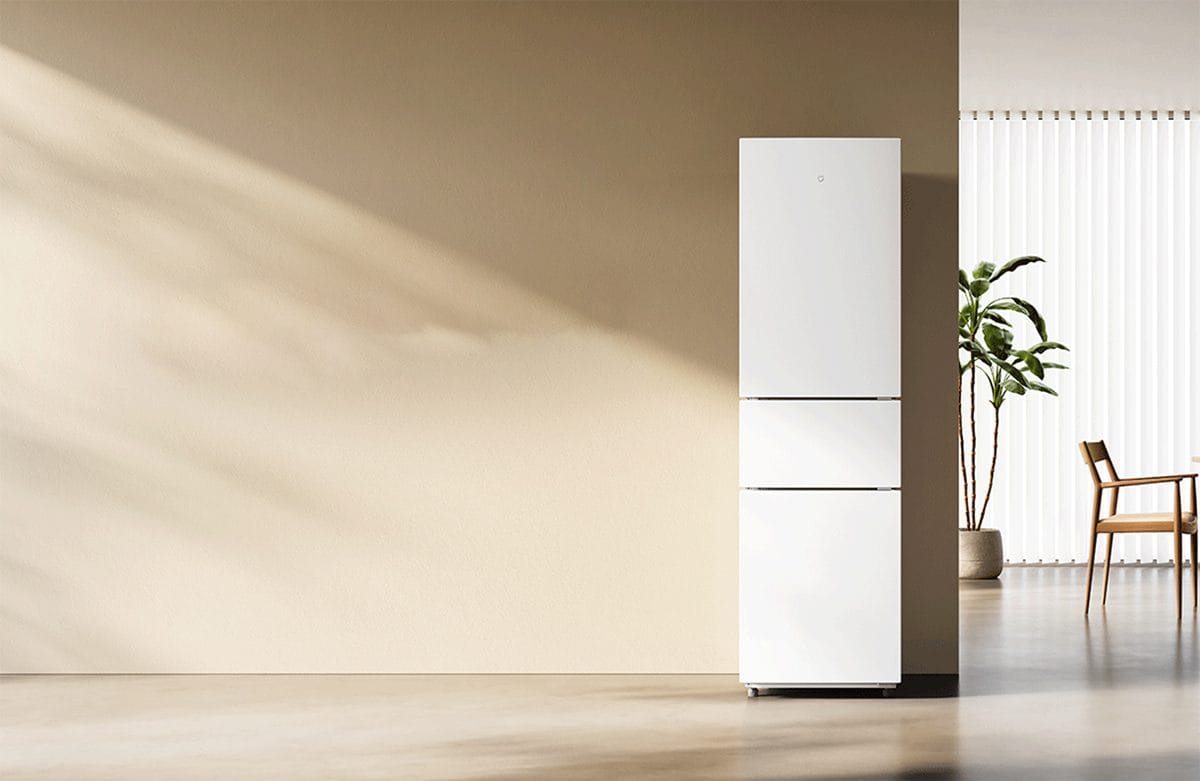 Tủ lạnh Xiaomi Mijia 205L, 3 cửa, pha lê trắng, có ngăn đông mềm chính hãng Tủ lạnh Xiaomi Mijia 205L, 3 cửa, pha lê trắng, có ngăn đông mềm - Điện Máy Plus