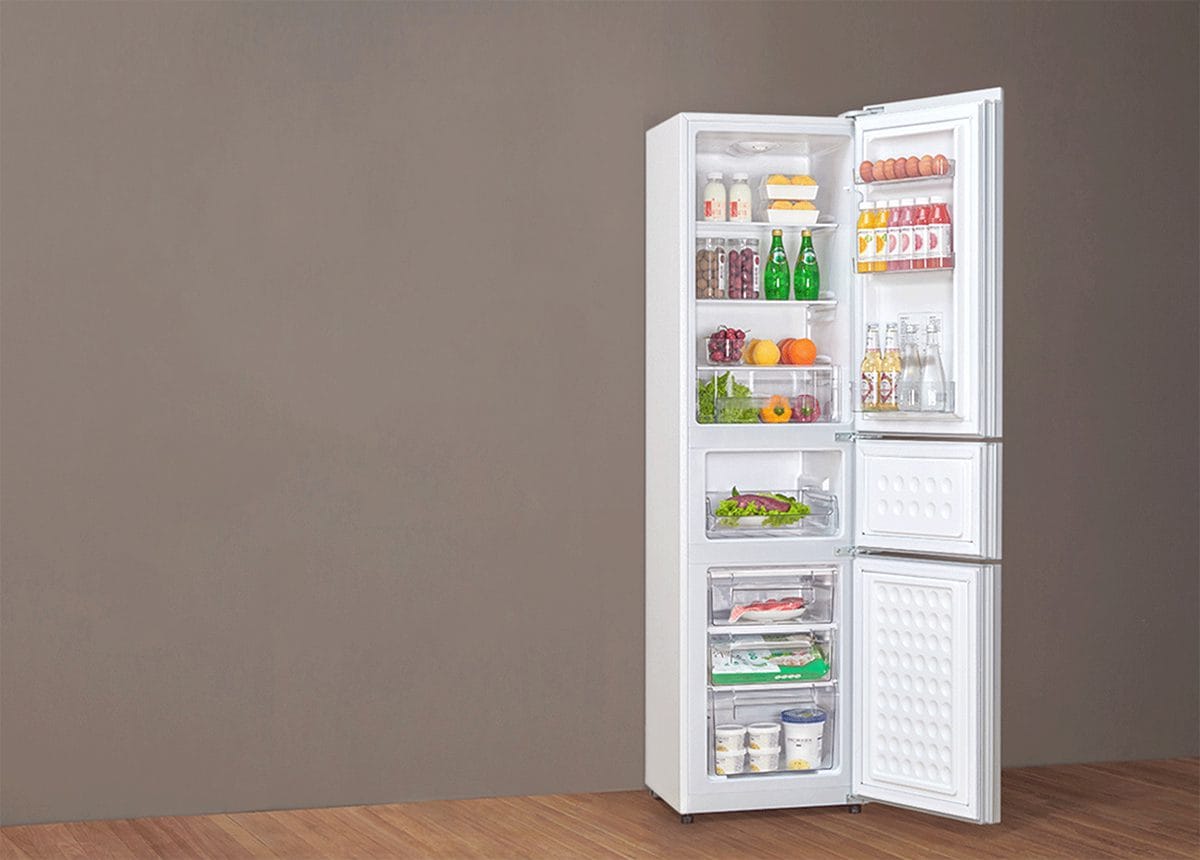 Tủ lạnh Xiaomi Mijia 205L, 3 cửa, pha lê trắng, có ngăn đông mềm chính hãng Tủ lạnh Xiaomi Mijia 205L, 3 cửa, pha lê trắng, có ngăn đông mềm - Điện Máy Plus