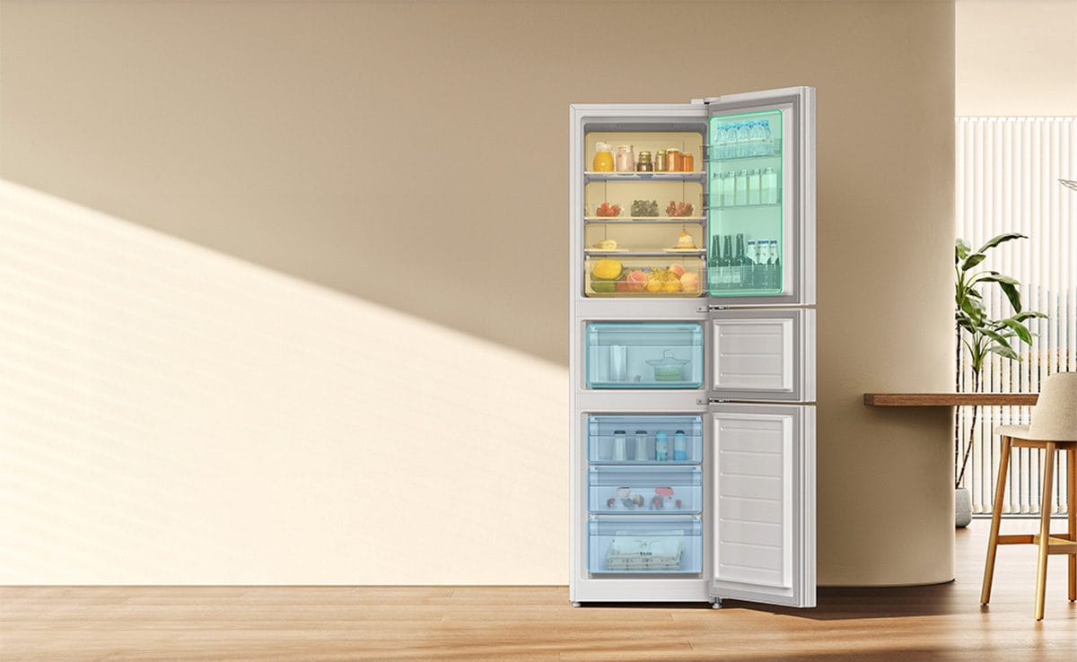 Tủ lạnh Xiaomi Mijia 256L thiết kế 3 cửa độc lập chính hãng Tủ lạnh Xiaomi Mijia 256L thiết kế 3 cửa độc lập - Điện Máy Plus