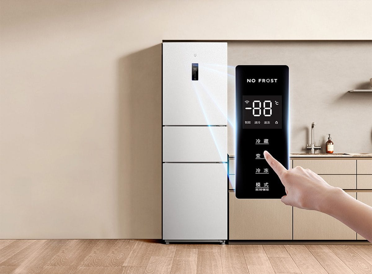 Tủ lạnh Xiaomi Mijia 256L thiết kế 3 cửa độc lập chính hãng Tủ lạnh Xiaomi Mijia 256L thiết kế 3 cửa độc lập - Điện Máy Plus