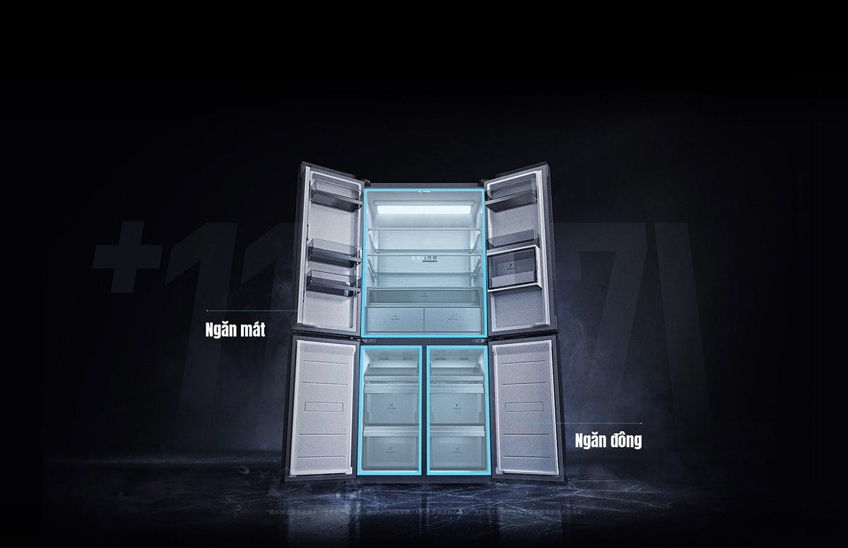 Tủ lạnh Xiaomi Mijia 603L, ngăn đông mềm 106L tiện lợi chính hãng Tủ lạnh Xiaomi Mijia 603L, ngăn đông mềm 106L tiện lợi - Điện Máy Plus