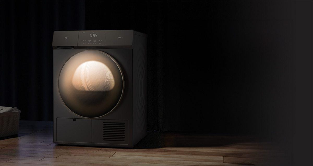 Máy sấy Xiaomi Mijia H100MJ102S Titanium 10kg chính hãng Máy sấy Xiaomi Mijia H100MJ102S Titanium 10kg - Điện Máy Plus