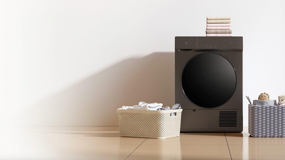 Máy sấy Xiaomi Mijia H100MJ102S Titanium 10kg chính hãng Máy sấy Xiaomi Mijia H100MJ102S Titanium 10kg - Điện Máy Plus