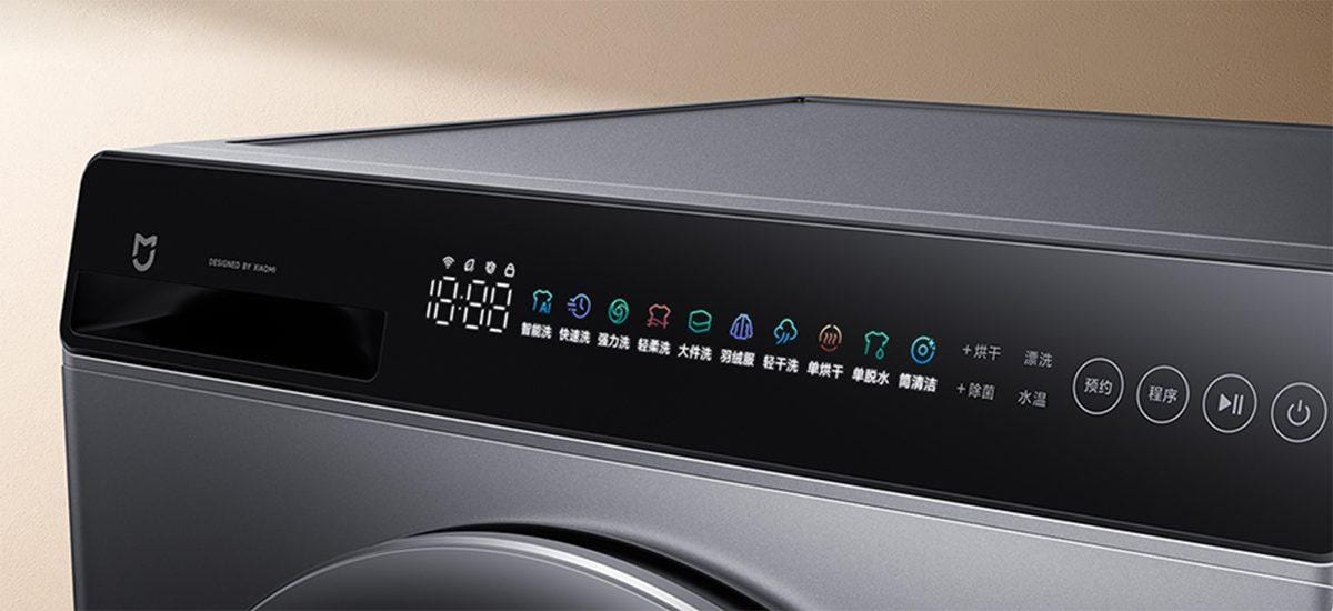 Máy giặt Xiaomi Mijia MJ108, giặt 10kg, 26 chương trình giặt chính hãng Máy giặt Xiaomi Mijia MJ108, giặt 10kg, 26 chương trình giặt - Điện Máy Plus