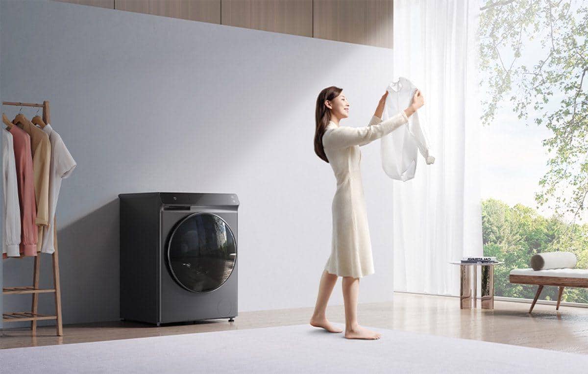 Máy giặt sấy Xiaomi Mijia MJ203 giặt 10kg, sấy 7kg , Tự Động Phân Chia Nước Giặt chính hãng Máy giặt sấy Xiaomi Mijia MJ203 giặt 10kg, sấy 7kg , Tự Động Phân Chia Nước Giặt - Điện Máy Plus