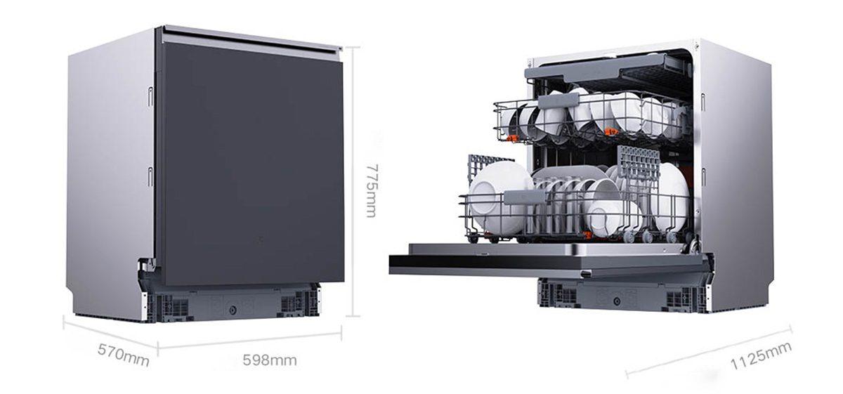 Máy rửa bát Xiaomi Mijia P2 16 bộ - Điện Máy Plus