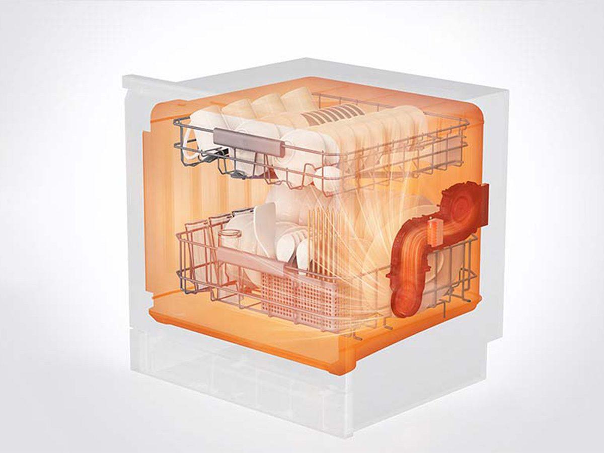 Máy rửa bát Xiaomi Mijia VDW0801M 8 bộ chính hãng Máy rửa bát Xiaomi Mijia VDW0801M 8 bộ - Điện Máy Plus