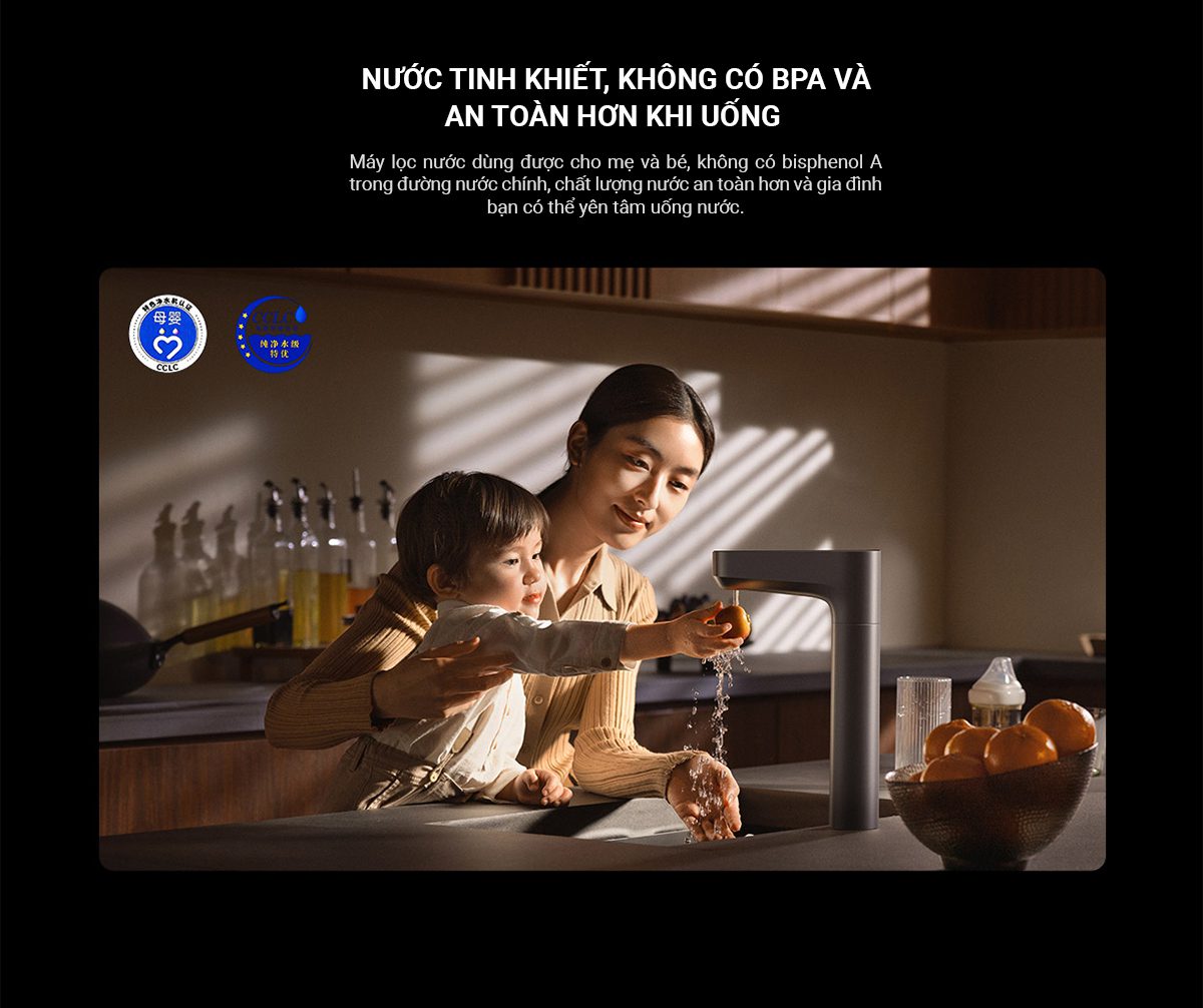 Máy lọc nước Xiaomi Q1000 - Điện Máy Plus