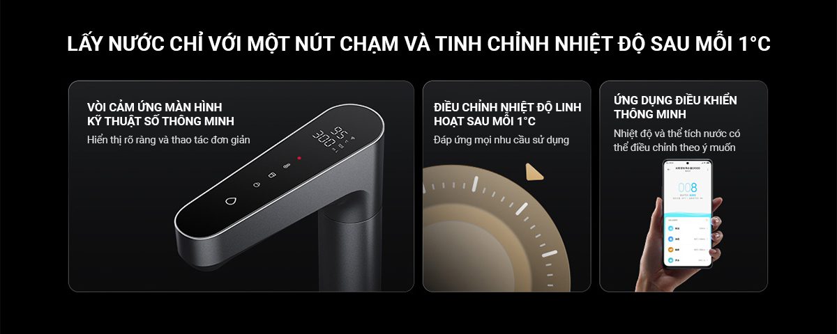 Máy lọc nước Xiaomi Q1000 - Điện Máy Plus