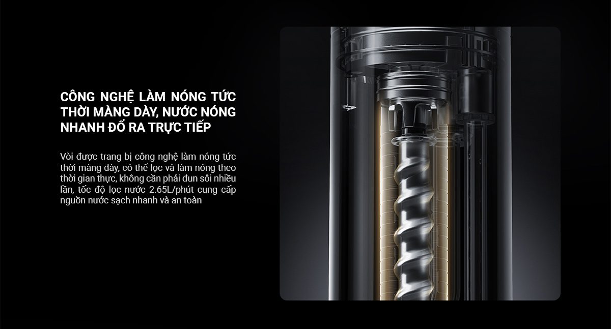 Máy lọc nước Xiaomi Q1000 - Điện Máy Plus