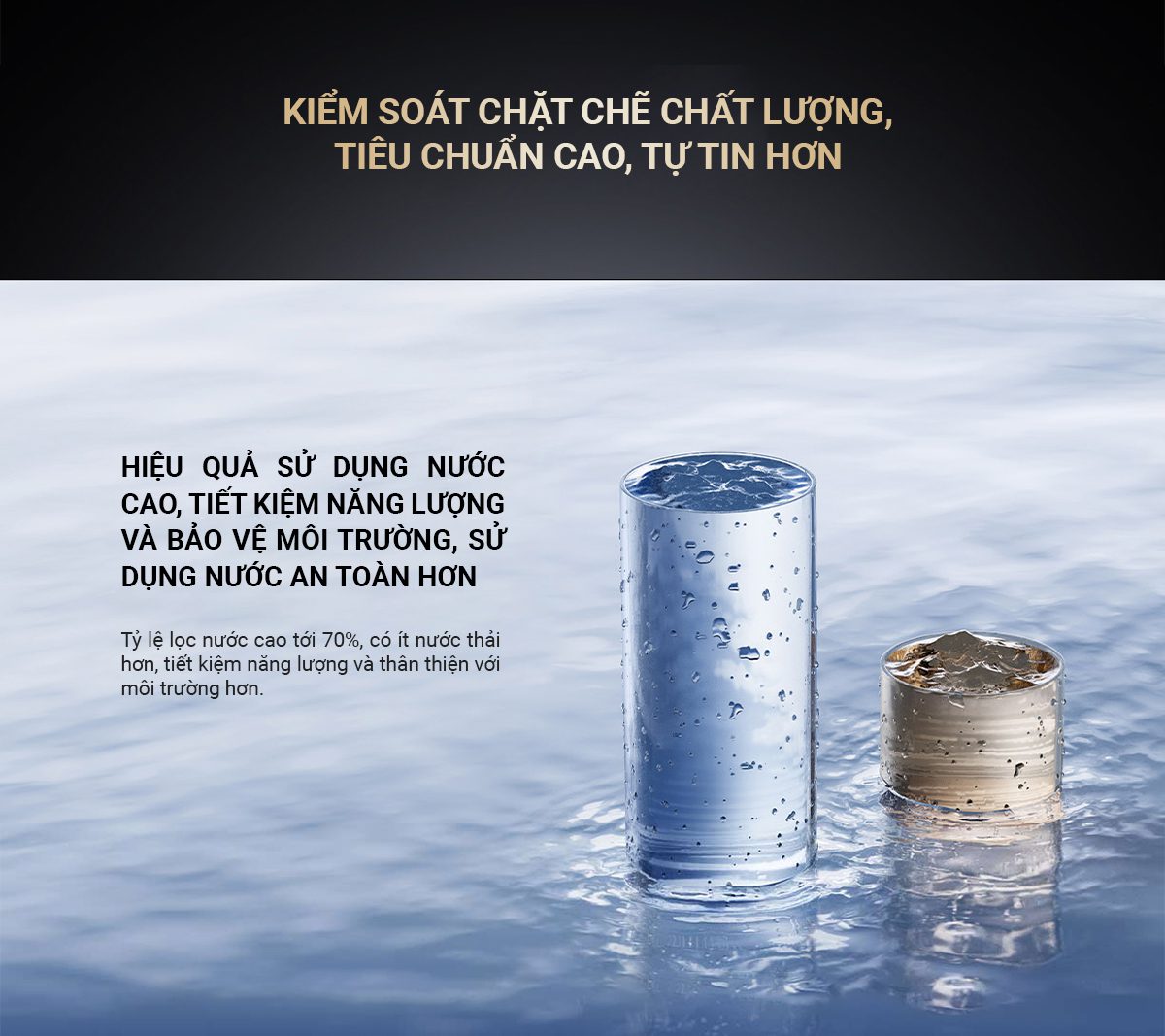 Máy lọc nước Xiaomi Q1000 - Điện Máy Plus